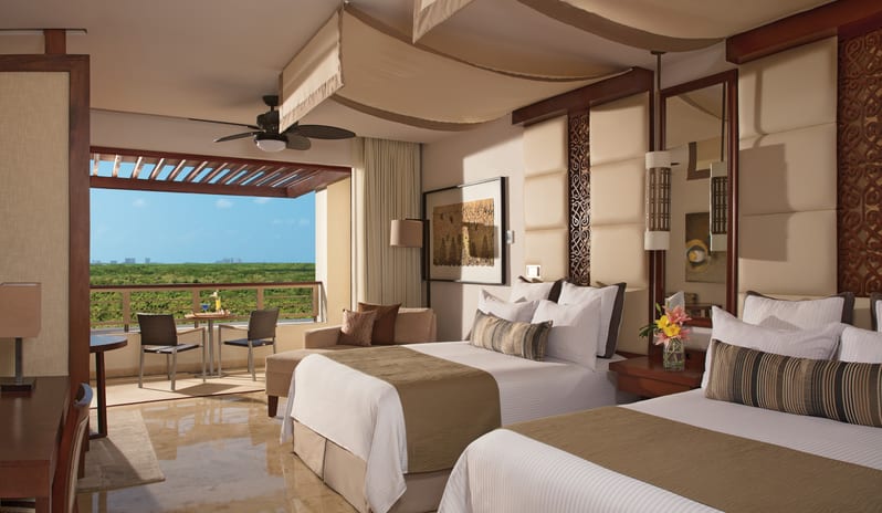 SECRETS PLAYA MUJERES - JUNIOR SUITE GARDEN VIEW TWIN BED